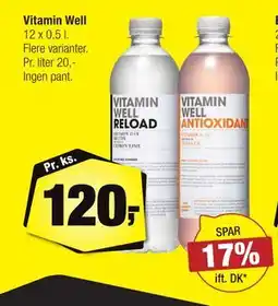 Calle Vitamin Well, DKK 120 tilbud