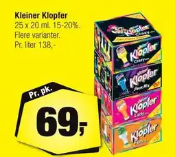 Calle Kleiner Klopfer, DKK 69 tilbud