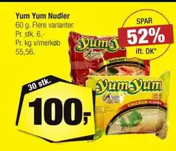 Calle Yum Yum Nudler, DKK 100 tilbud