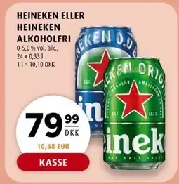 Scandinavian Park HEINEKEN ELLER HEINEKEN ALKOHOLFRI, DKK 79.99 tilbud