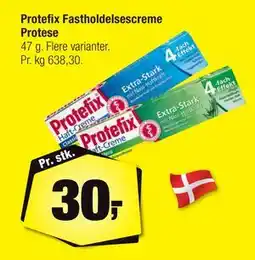 Calle Protefix Fastholdelsescreme Protese, DKK 30 tilbud