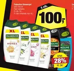Calle Palmolive Showergel, DKK 100 tilbud