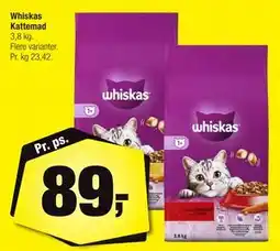 Calle Whiskas Kattemad, DKK 89 tilbud