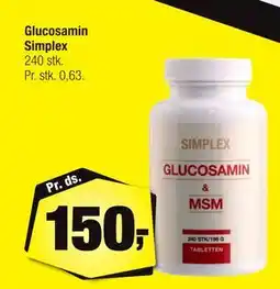 Calle Glucosamin Simplex, DKK 150 tilbud