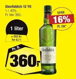 Calle Glenfiddich 12 YO, DKK 360 tilbud