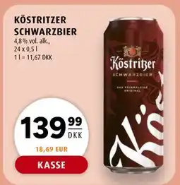 Scandinavian Park KÖSTRITZER SCHWARZBIER, DKK 139.99 tilbud