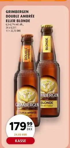 Scandinavian Park GRIMBERGEN DOUBLE AMBRÉE ELLER BLONDE, DKK 179.99 tilbud