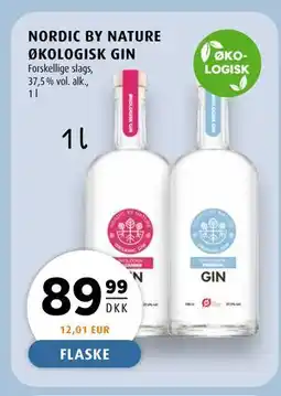 Scandinavian Park NORDIC BY NATURE ØKOLOGISK GIN, DKK 89.99 tilbud
