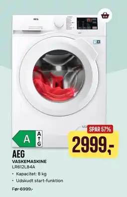 Skousen AEG VASKEMASKINE LR612L84A, DKK 2999 tilbud