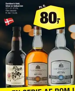 Calle Davidsen’s Gold, Silver el. Solbærrom, DKK 80 tilbud