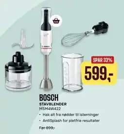 Skousen BOSCH STAVBLENDER, DKK 899 tilbud