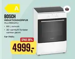 Skousen BOSCH INDUKTIONSKOMFUR, DKK 4999 tilbud