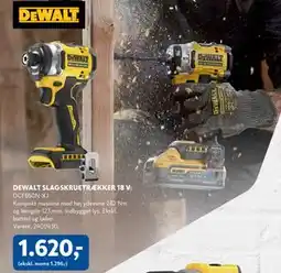 Davidsen DEWALT SLAGSKRUETRÆKKER 18 V, DKK 1620 tilbud