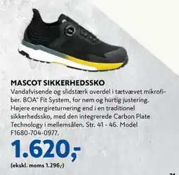 Davidsen MASCOT SIKKERHEDSSKO, DKK 1620 tilbud