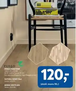 Davidsen PERGO PERSTORP, DKK 120 tilbud