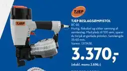 Davidsen TJEP BESLAGSØMPISTOL, DKK 3370 tilbud