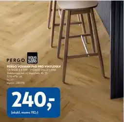 Davidsen PERGO VOXNAN PAD PRO VINYLGULV, DKK 240 tilbud
