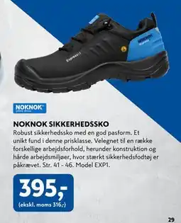 Davidsen NOKNOK SIKKERHEDSSKO, DKK 395 tilbud