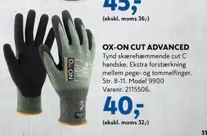 Davidsen OX-ON CUT ADVANCED, DKK 40 tilbud