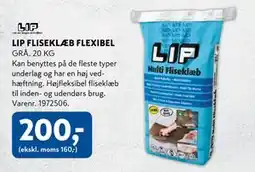 Davidsen LIP FLISEKLÆB FLEXIBEL, DKK 200 tilbud