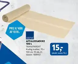 Davidsen AFFALDSSÆKKE 100 L, DKK 15 tilbud