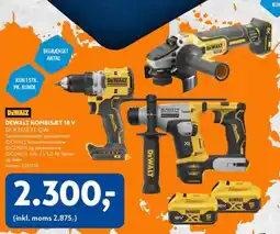 Davidsen DEWALT KOMBISÆT 18 V DCK355P2T-QW tilbud