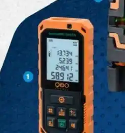 Davidsen GEO FENEL AFSTANDSMÅLER GEODIST 60 GRØN tilbud