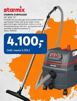 Davidsen STARMIX STØVSUGER ISC 1625 "H" tilbud