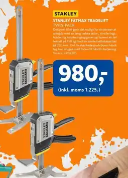 Davidsen STANLEY FATMAX TRADELIFT TWIN-PACK tilbud
