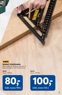 Davidsen DEWALT SPEEDVINKEL tilbud