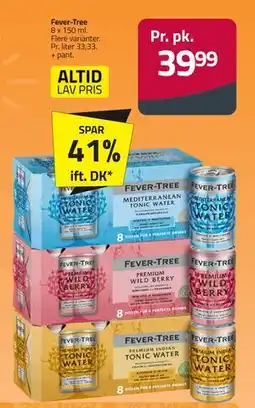 Fleggaard Fever-Tree, DKK 39.99 tilbud