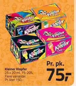 Fleggaard Kleiner Klopfer, DKK 75 tilbud