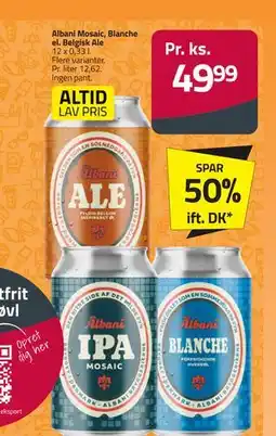 Fleggaard Albani Mosaic, Blanche el. Belgisk Ale, DKK 49.99 tilbud