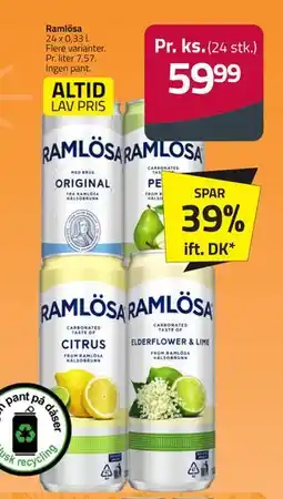 Fleggaard Ramlösa, DKK 59.99 tilbud