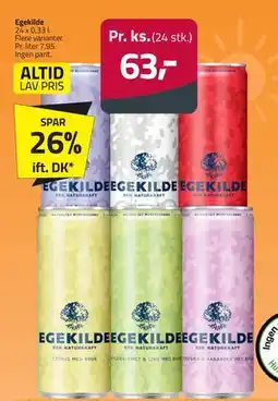 Fleggaard Egekilde, DKK 63 tilbud
