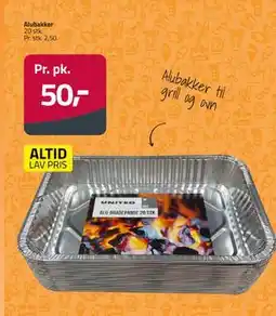 Fleggaard Alubakker, DKK 50 tilbud