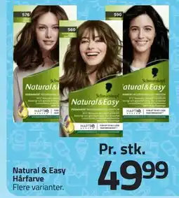 Fleggaard Natural & Easy Hårfarve, DKK 49.99 tilbud