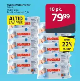 Fleggaard Huggies Vådservietter, DKK 79.99 tilbud