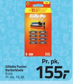 Fleggaard Gillette Fusion Barberblade, DKK 155 tilbud
