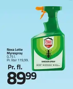 Fleggaard Nexa Lotte Myrespray, DKK 89.99 tilbud