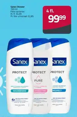 Fleggaard Sanex Shower, DKK 99.99 tilbud