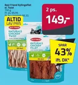 Fleggaard Best Friend Kyllingefilet el. Twist, DKK 149 tilbud