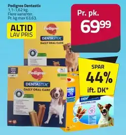 Fleggaard Pedigree Dentastix, DKK 69.99 tilbud