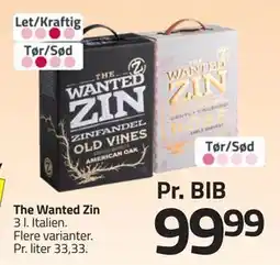 Fleggaard The Wanted Zin, DKK 99.99 tilbud
