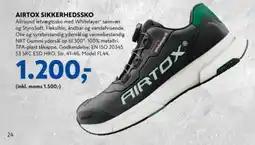 Davidsen AIRTOX SIKKERHEDSSKO tilbud