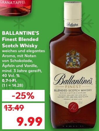 Ballantine's Finest Blended Scotch Whisky