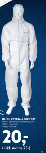 Davidsen OX-ON COVERALL COMFORT tilbud
