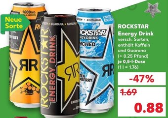 Kaufland DE Rockstar Energy Drink tilbud