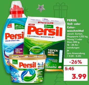 Kaufland DE Persil Voll-Oder Color-Waschmittel tilbud