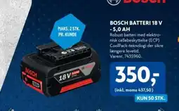 Davidsen BOSCH BATTERI 18 V tilbud